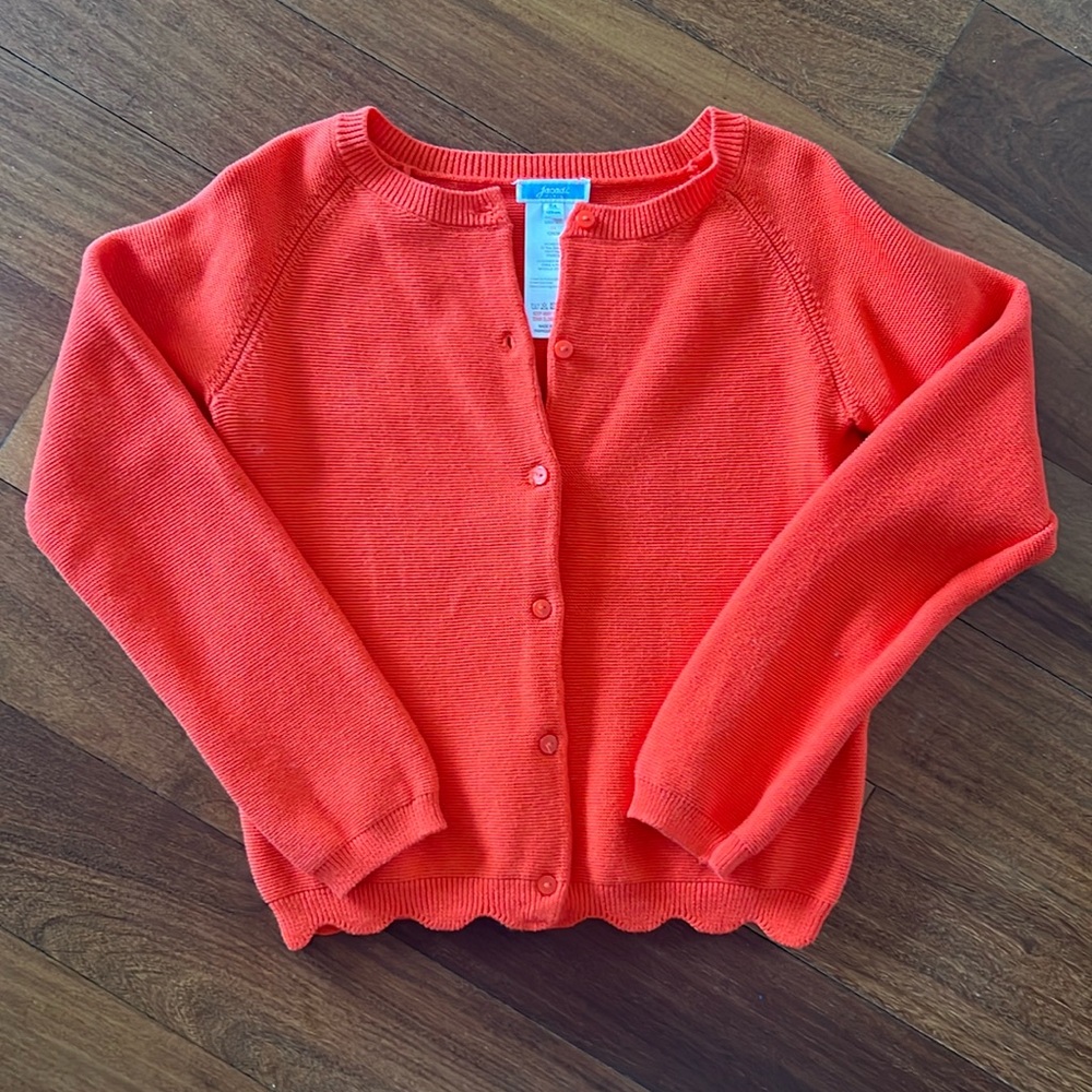 Jacadi scalloped cardigan
